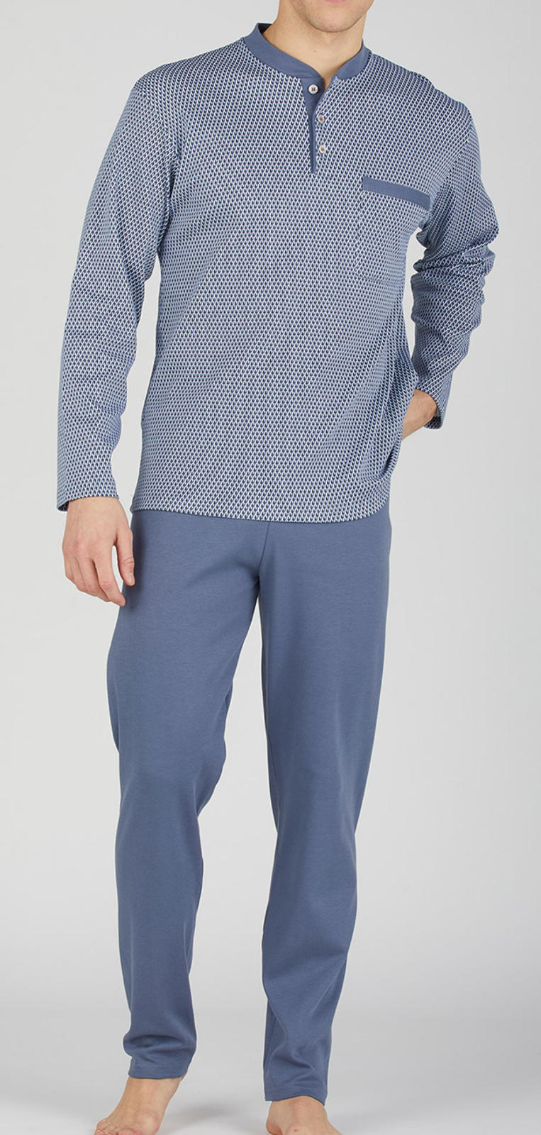 PIGIAMA SERAFINO UOMO M/L 7018 Tellini S.r.l. Ingrosso Abbigliamento